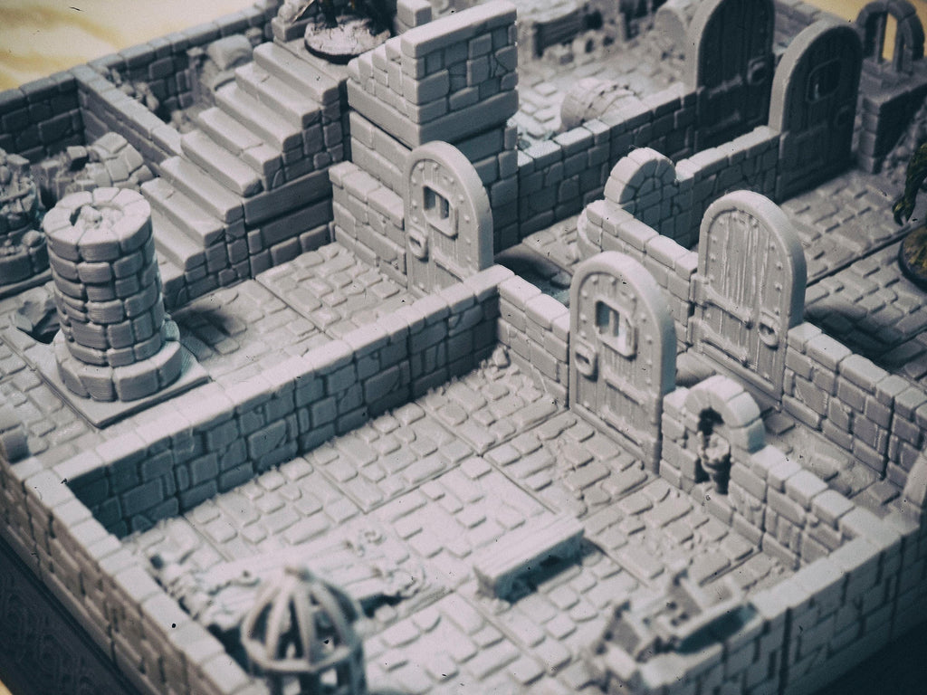 DUNGEON BLOCKS The Ultimate Dungeon - Large Starter Set - 84 blocks
