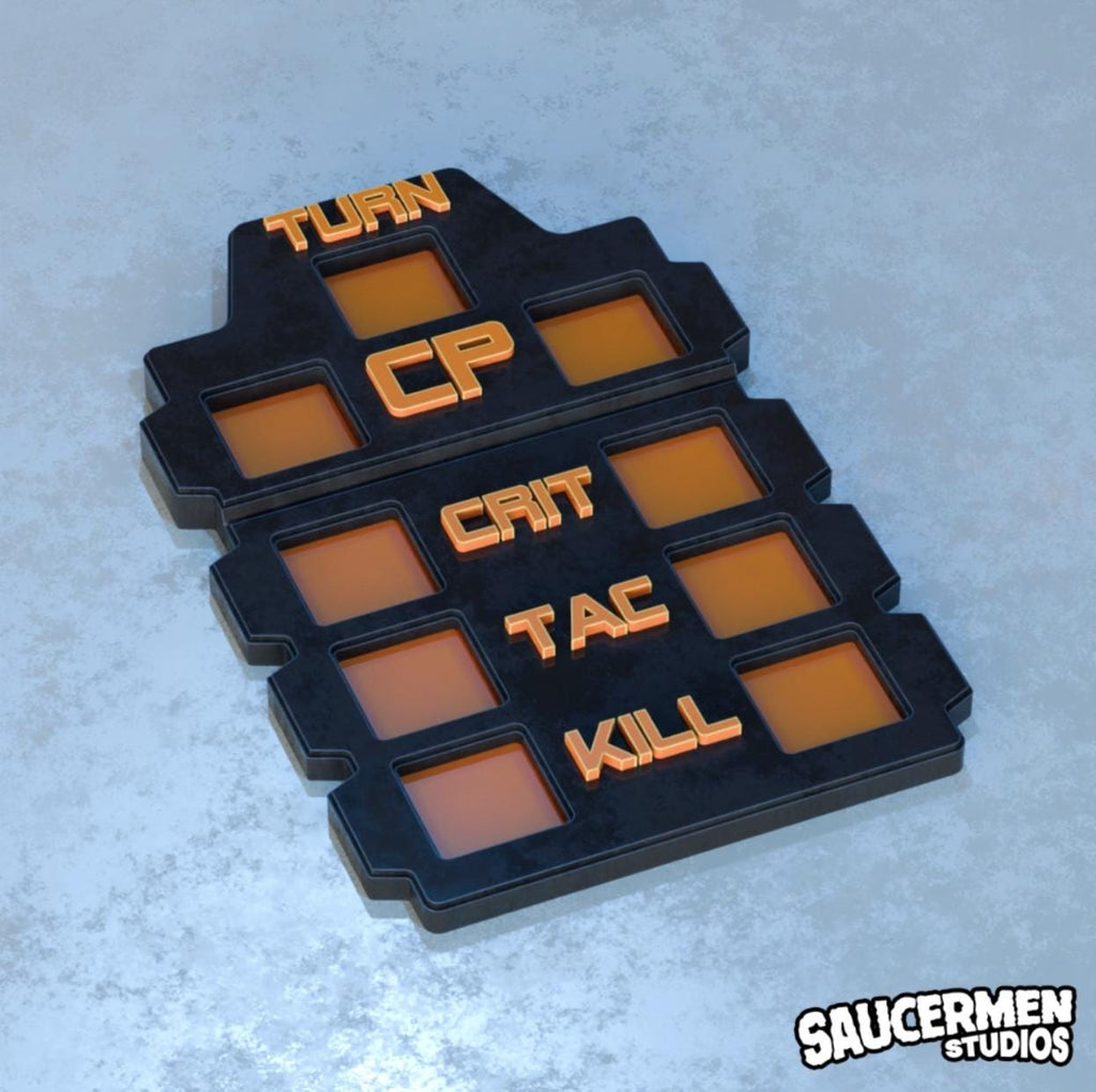 Kill Team 2024 Score Tracker | Essential Gaming Scoreboard & Tracker for Competitive Play and Strategy