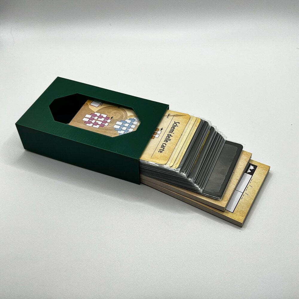7 WONDERS DUEL + EXPANSIONS (PANTHEON AND AGORA) 3D PRINTABLE INSERTS / ORGANIZER ALL-IN
