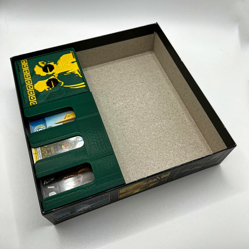 7 WONDERS DUEL + EXPANSIONS (PANTHEON AND AGORA) 3D PRINTABLE INSERTS / ORGANIZER ALL-IN