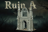Cursed Ruins 2 - Detailed Gothic-style terrain