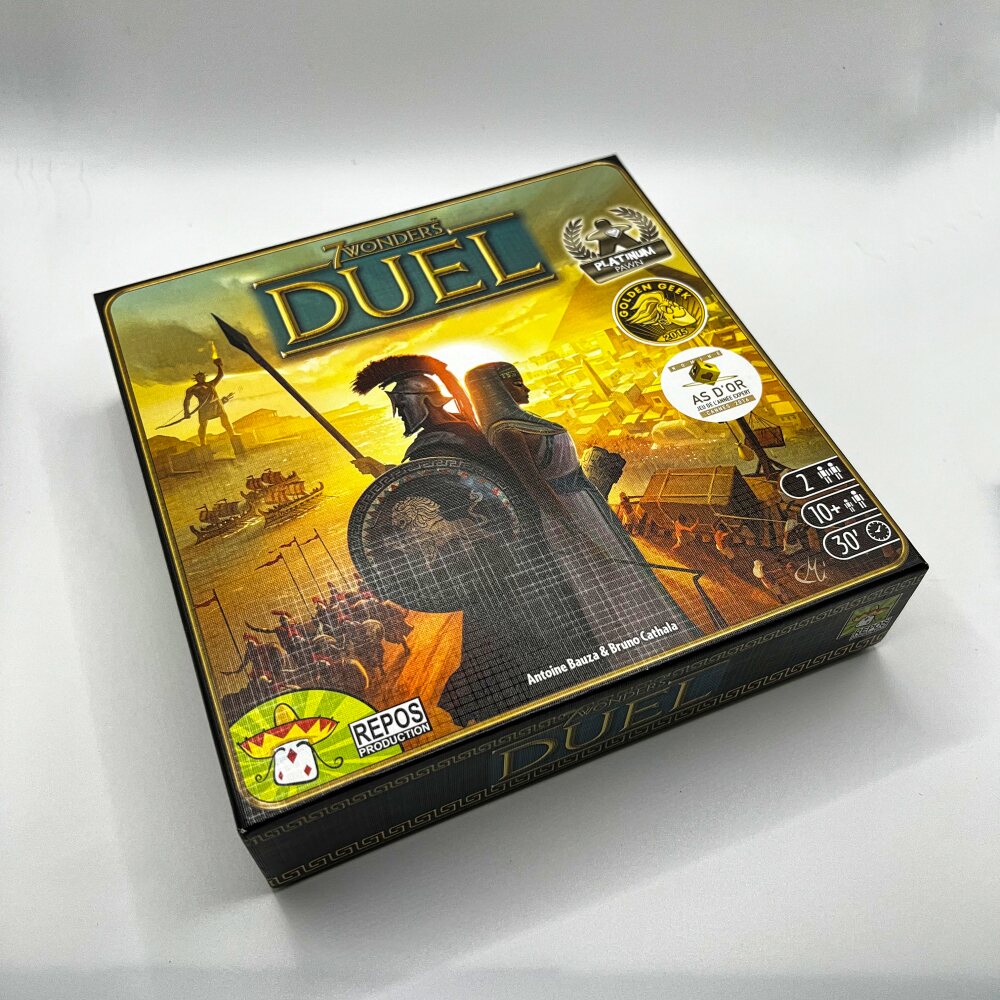 7 WONDERS DUEL + EXPANSIONS (PANTHEON AND AGORA) 3D PRINTABLE INSERTS / ORGANIZER ALL-IN
