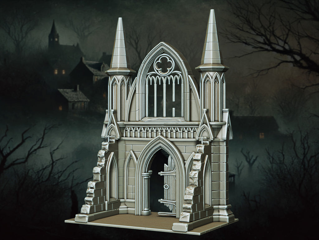 Cursed Ruins 2 - Detailed Gothic-style terrain