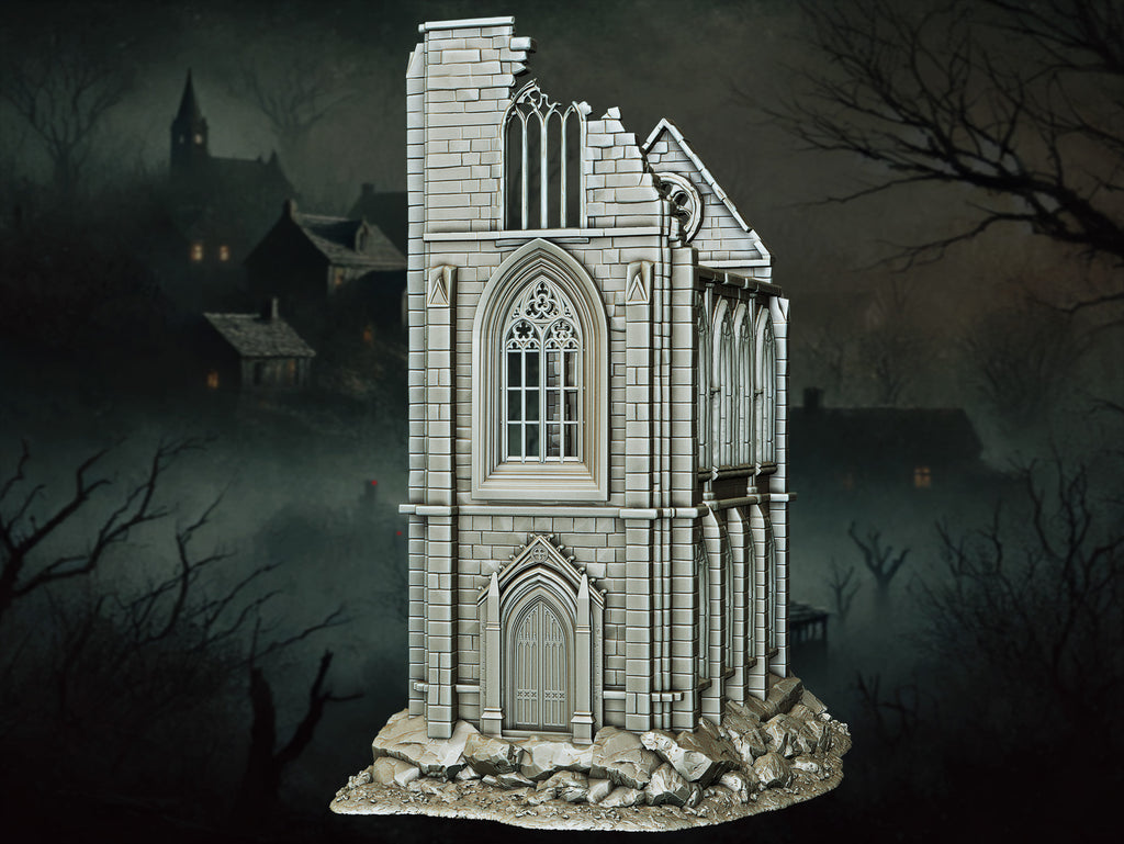 Cursed Ruins 2 - Detailed Gothic-style terrain