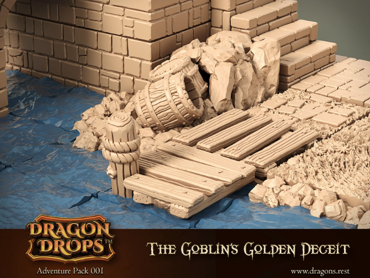 Complete DnD / Fantasy Adventure | Adventure Pack 001 - The Goblin's Golden Deceit