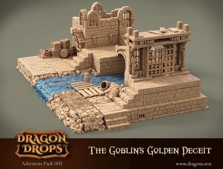 Complete DnD / Fantasy Adventure | Adventure Pack 001 - The Goblin's Golden Deceit