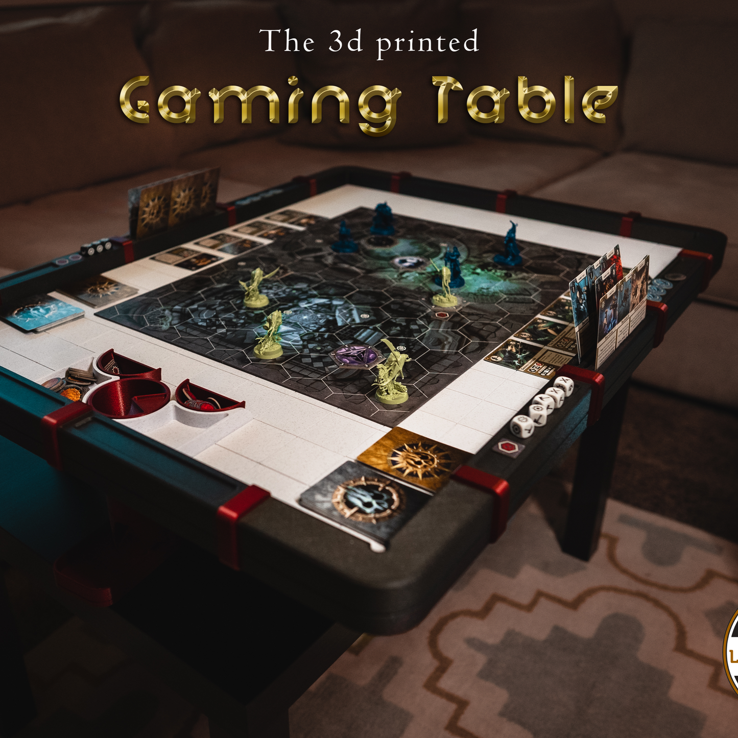 StageTop - The 3D Printed Gaming Table