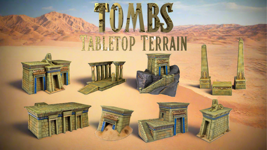 Tombs - Epic Old World Fantasy wargaming Terrain