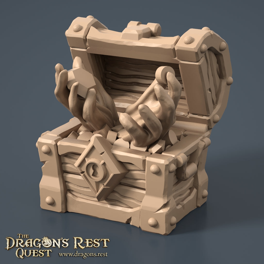 Scatter Treasure Chest Trap - Set of 10