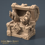 Scatter Treasure Chest Trap - Set of 10