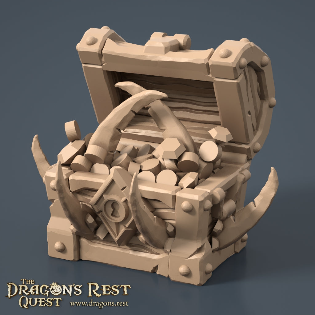 Scatter Treasure Chest Trap - Set of 10