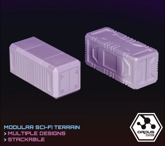 Shipping Containers - Scifi Scatter Terrain