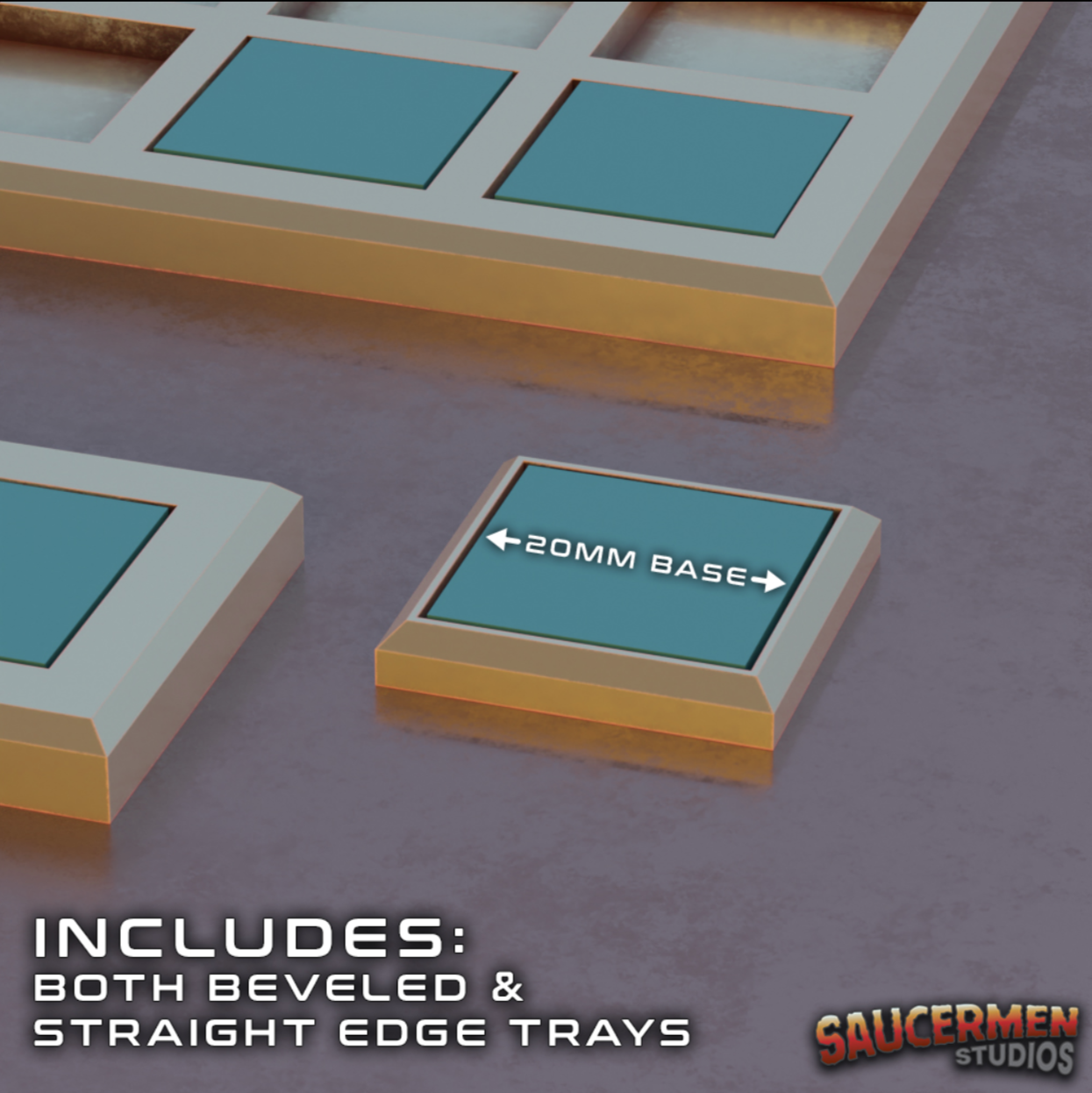 Movement Trays for 25mm Square Bases