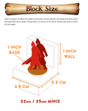 DUNGEON BLOCKS The Ultimate Dungeon -  Large Starter Set - 84 blocks