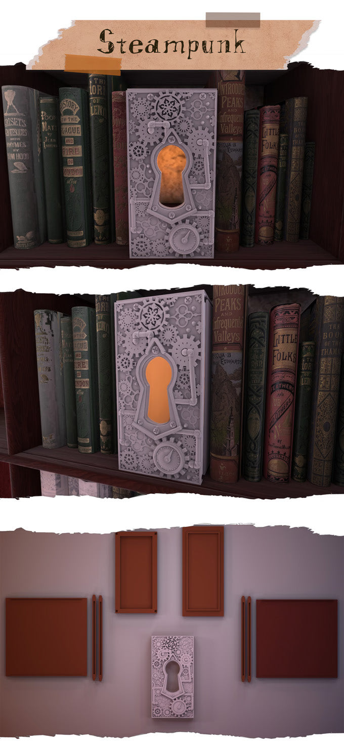 The Scenic Library 3D - Thematic Bookknooks