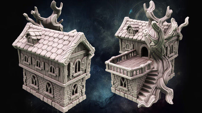 The Rooted Inn - Fantasy Terrain