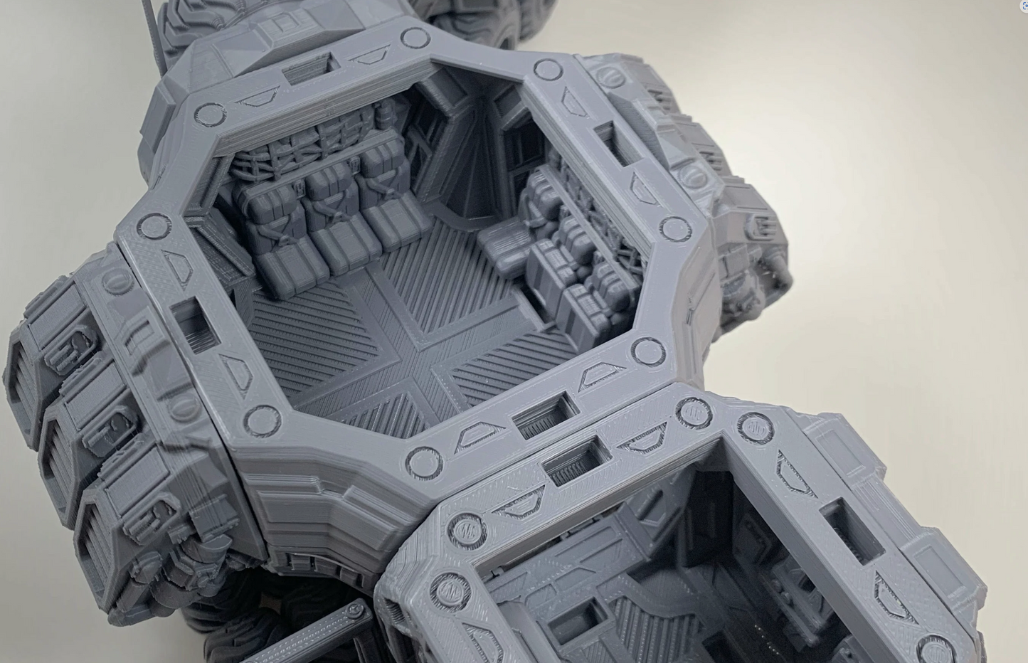 Highly Detailed Modular Vehicle - Scarab Heavy Hauler