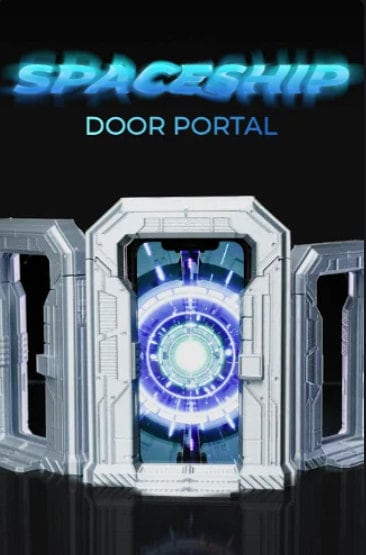 Spaceship Door Portal Phone holder