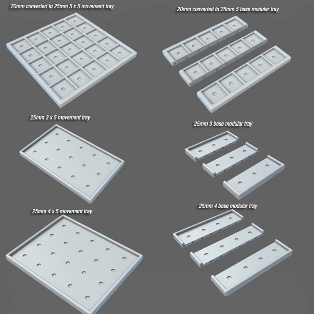 Old World Movement Trays