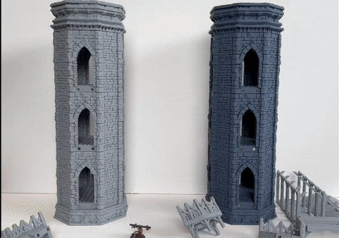 Tormented Towers 3D printed Tabletop Terrain (Modular)