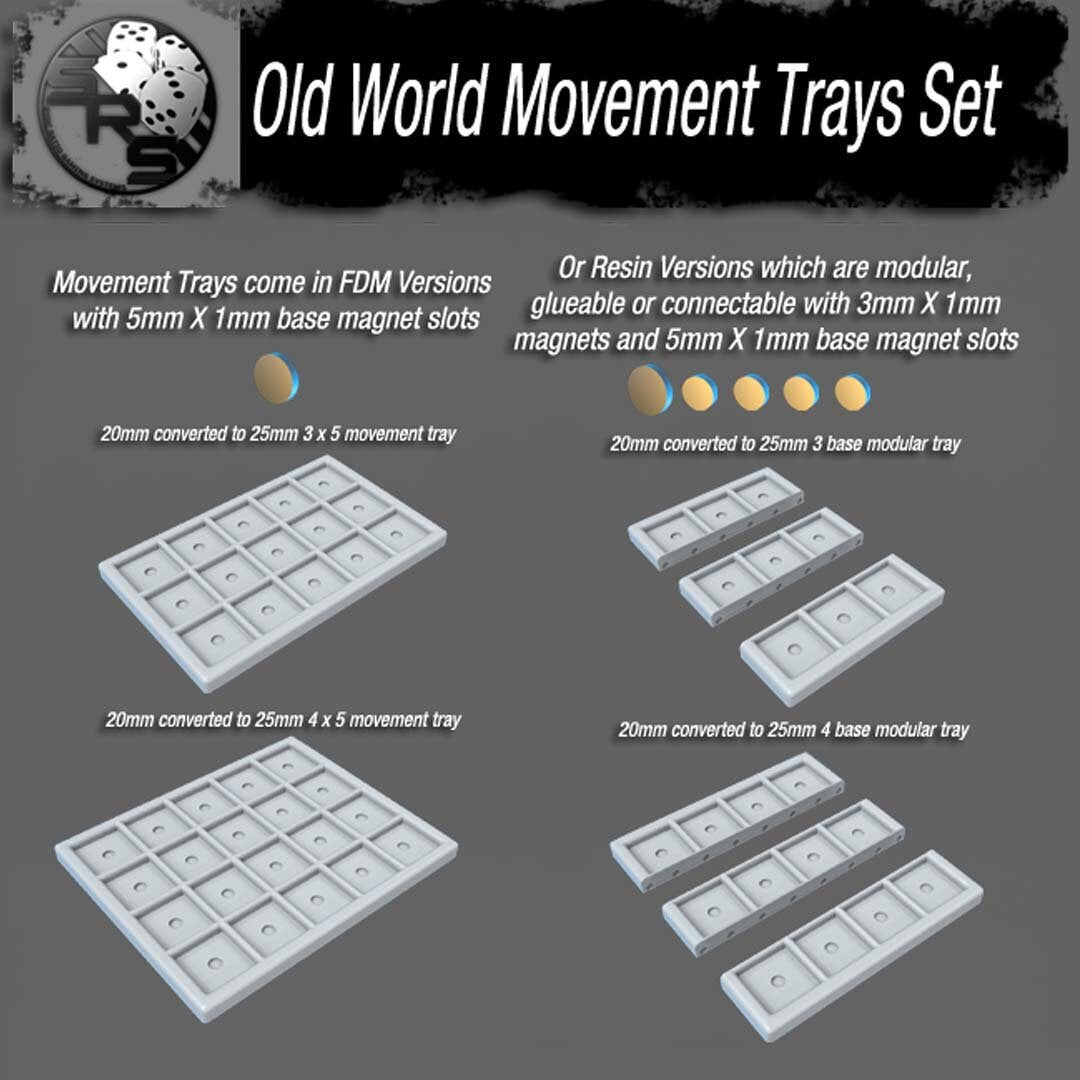 Old World Movement Trays