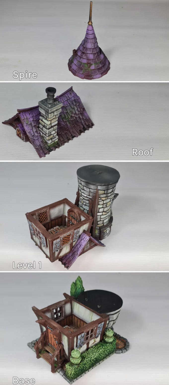 Peppermill Cottage - Medieval Town Terrain