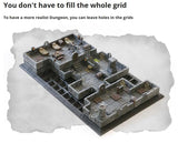 Ultimate Dungeon Large Starter Set | 84 blocks | Modular Tabletop Dungeon | TTRPG | Dungeon Blocks | Easy to set up and play
