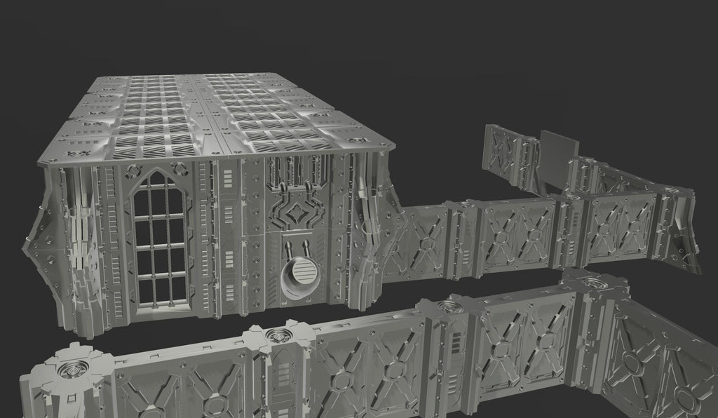 Warhammer 40K - Terrain Starter Set | Gothic Theme