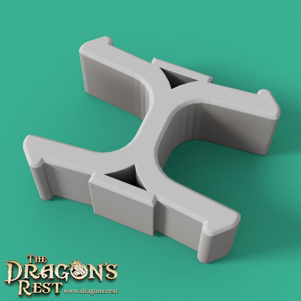 3D Game Board for Heroquest | Modular Fantasy Dungeon Board