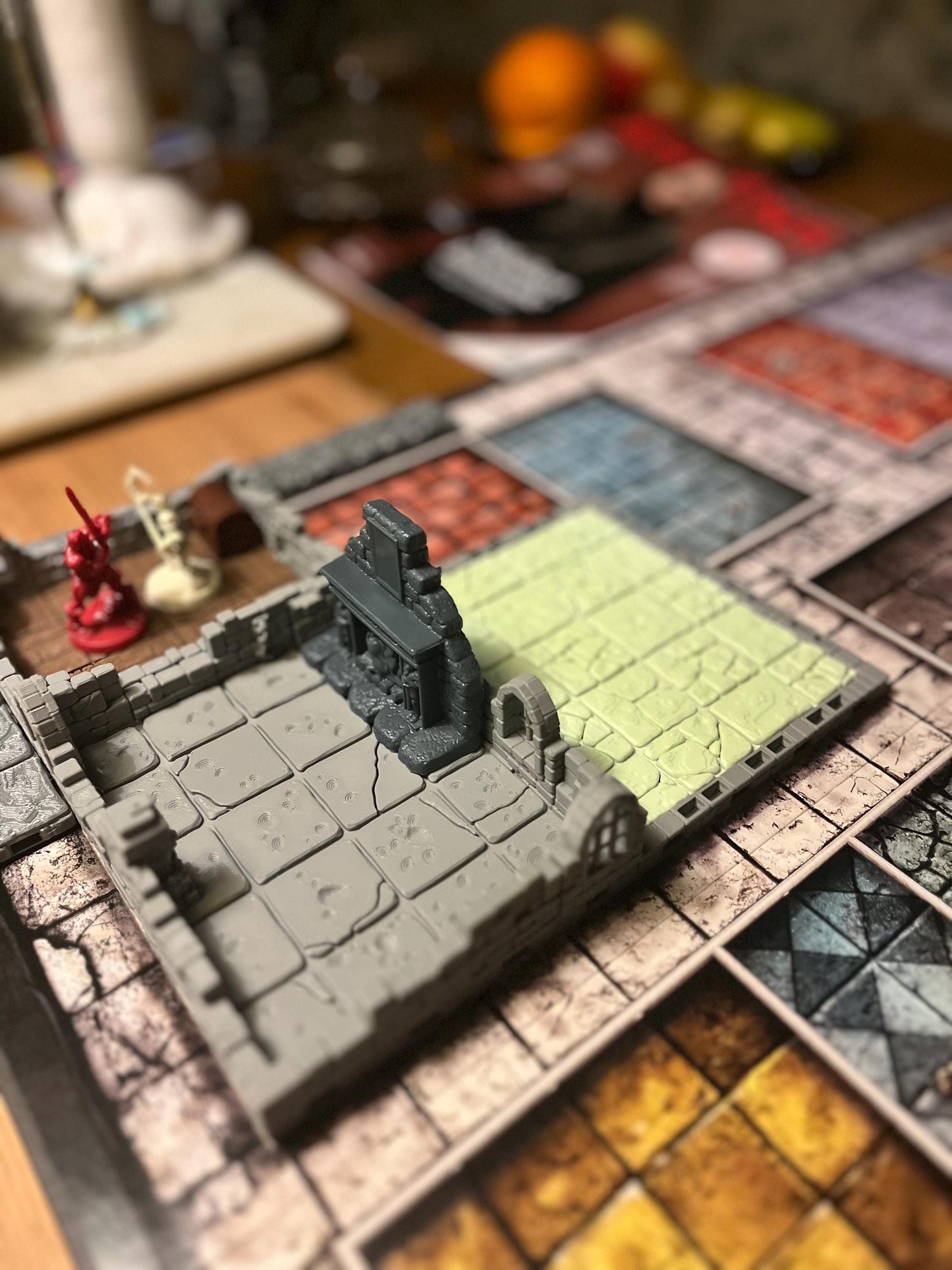 Enhance Your Hero Quest Experience with a 3D Modular Fantasy Game Board