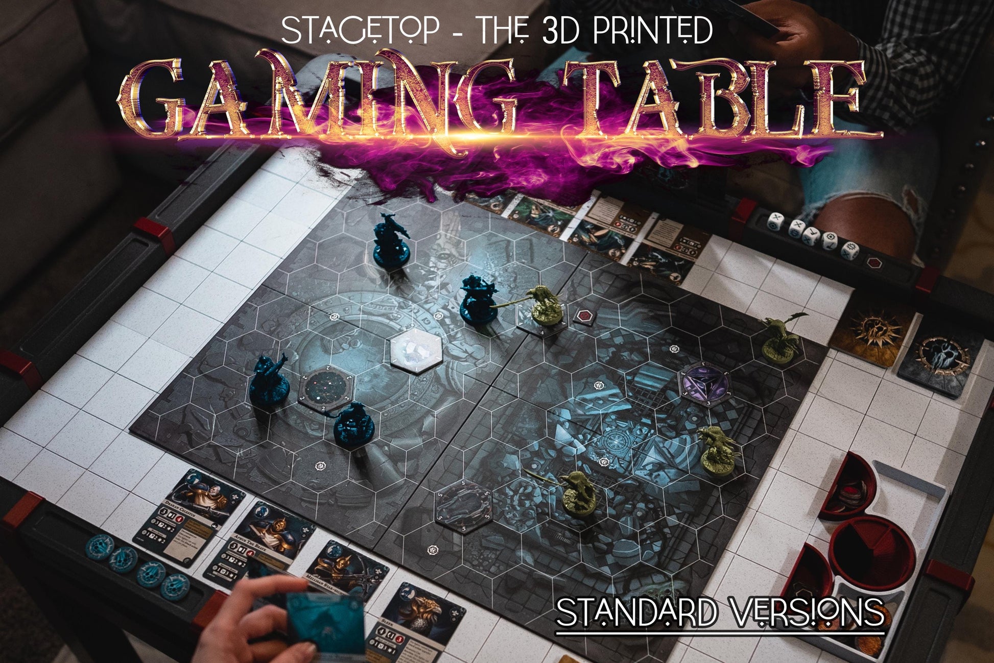 StageTop - The 3D Printed Gaming Table