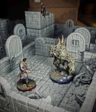 Ultimate Dungeon Large Starter Set | 84 blocks | Modular Tabletop Dungeon | TTRPG | Dungeon Blocks | Easy to set up and play