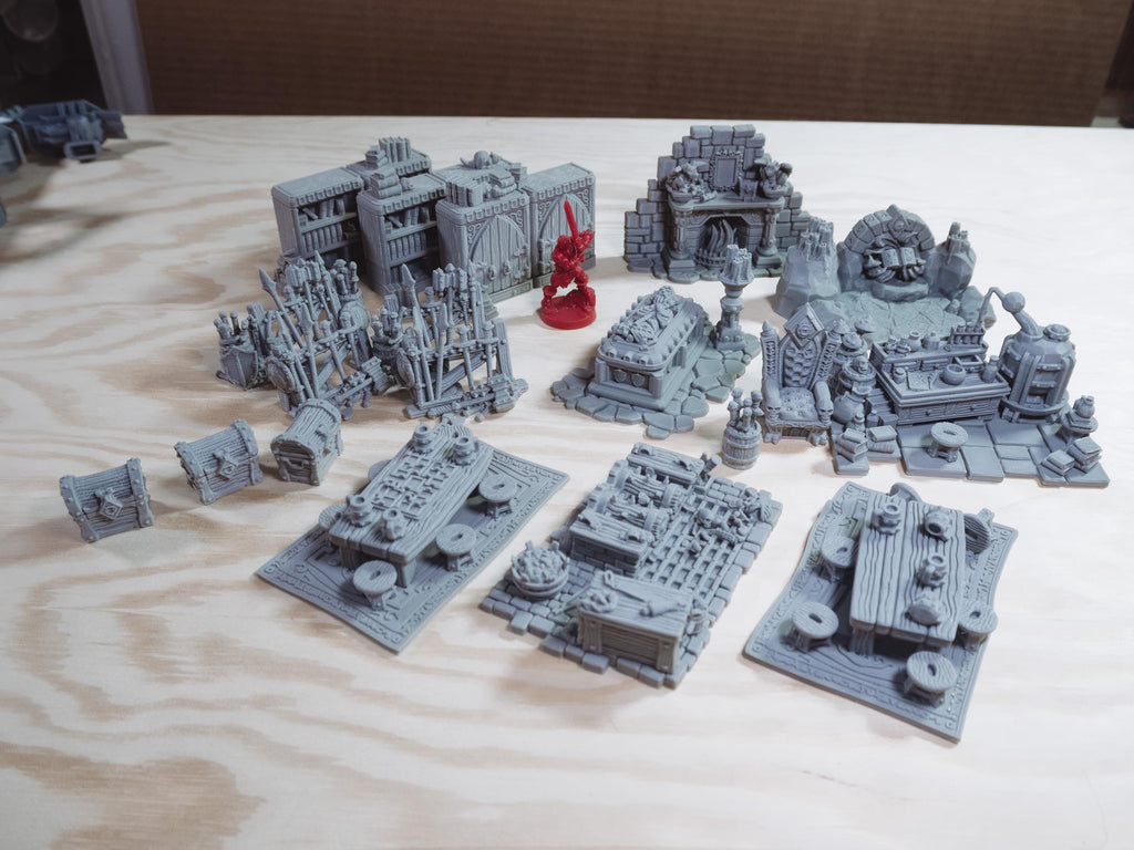 HeroQuest: Furniture Upgrade Set