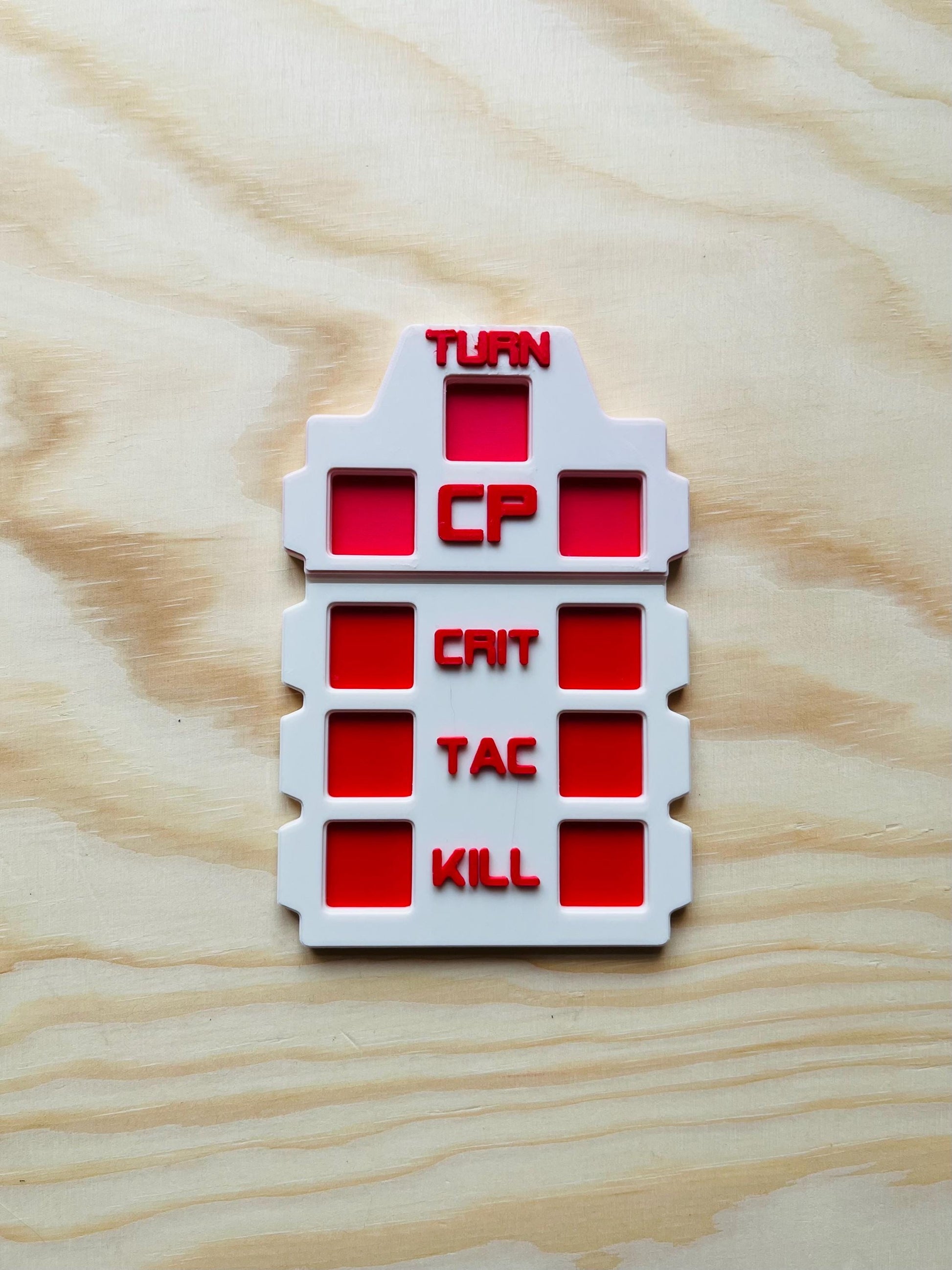 Kill Team 2024 Score Tracker | Essential Gaming Scoreboard & Tracker for Competitive Play and Strategy