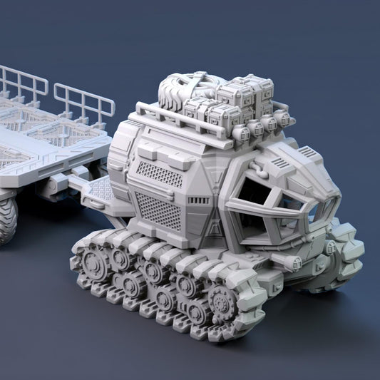 Sci-Fi Tabletop Miniature THE TOAD Crawler Model for Board Games & RPG Terrain Accessory