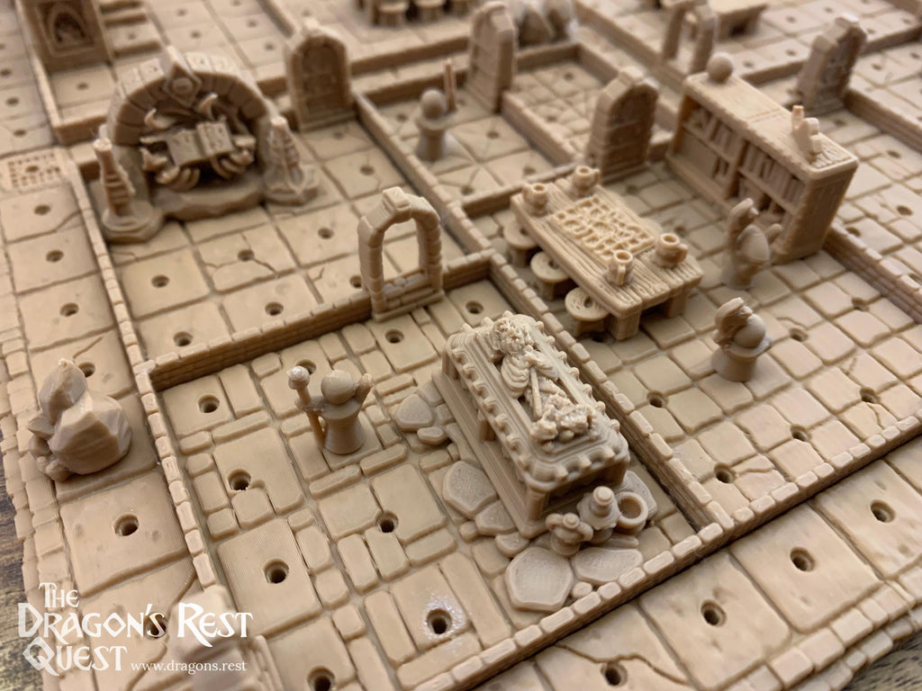 Travel Quest: A Mini Dungeon Crawler Game Board