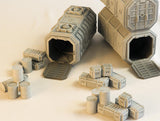 Munitorum Not Armoured Containers for Tabletop Wargaming Terrain