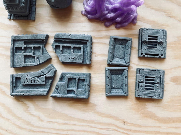 HeroQuest Kellars Keep Token Set – Upgrade for Board Game Cardboard Pieces