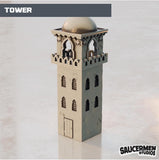 Middle Eastern Buildings Scaled for Wargaming | Modular Terrain Set with Arched Doorways & Rooftop Terraces for Tabletop Gaming