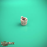 Wishing Well Scatter Tile for HeroQuest | Outdoor Game Accessory | Board Game Terrain