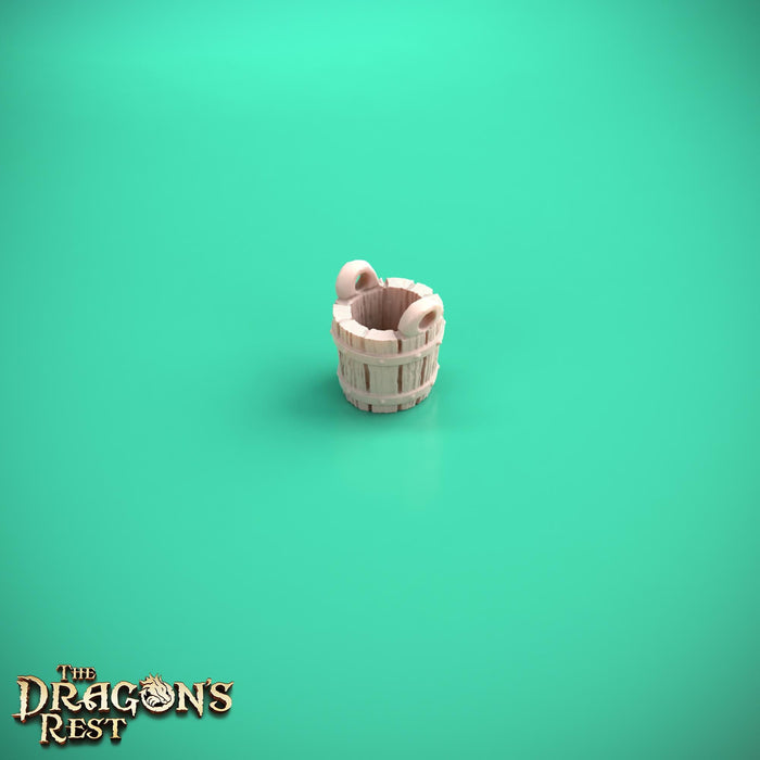 Wishing Well Scatter Tile for HeroQuest | Outdoor Game Accessory | Board Game Terrain