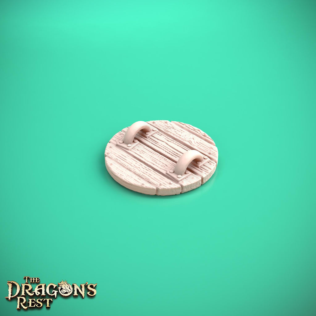 Wishing Well Scatter Tile for HeroQuest | Outdoor Game Accessory | Board Game Terrain