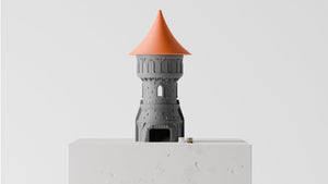 Medieval Dice Tower: Gothic Stonework, Removable Roof, RPG Gaming