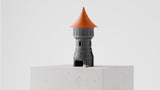 Medieval Dice Tower: Gothic Stonework, Removable Roof, RPG Gaming