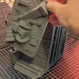 Texture & Practice Palette Holding Racks with Brush Holder