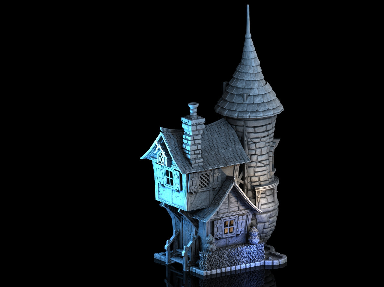 Peppermill Cottage - Medieval Town Terrain