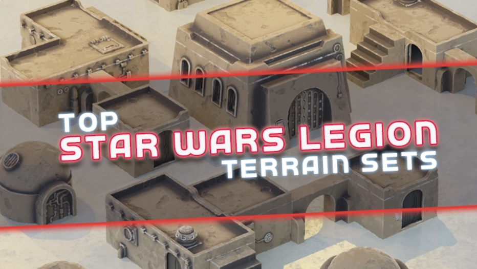 Top Star Wars legion terrain sets - Desert Settlement Bundle