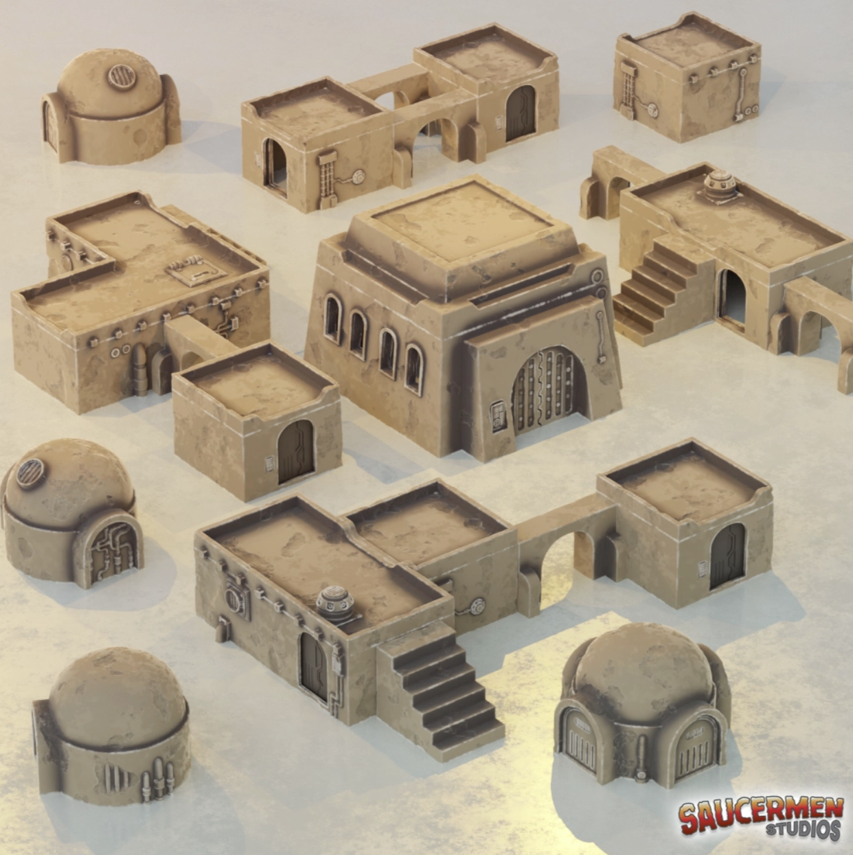 Top Star Wars legion terrain sets - Desert Settlement Bundle