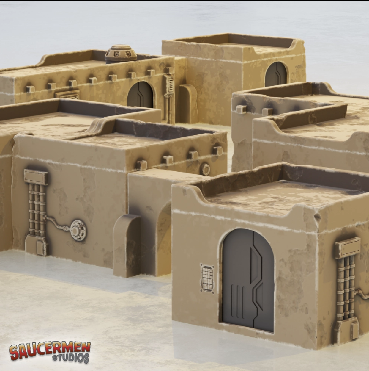 Top Star Wars legion terrain sets - Desert Settlement Bundle