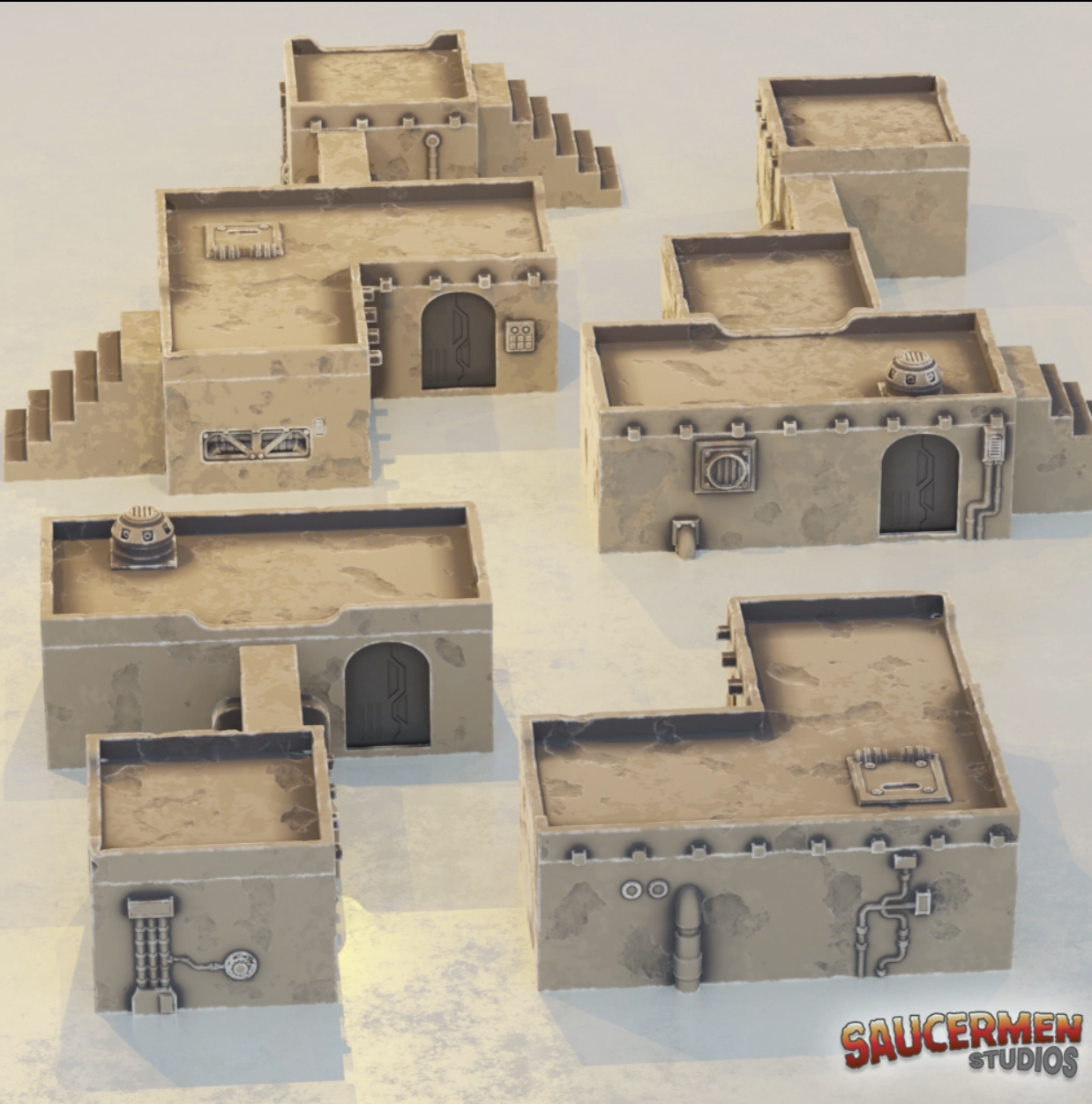 Top Star Wars legion terrain sets - Desert Settlement Bundle